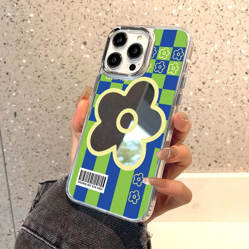 Mobile Phone Cases for iPhone 11 13 XR 15 Pro Max 12 14 Pro Max Case iPhone 16 XS Max Mirror Protective Case Mirror Exquisite Cartoon Waterproof