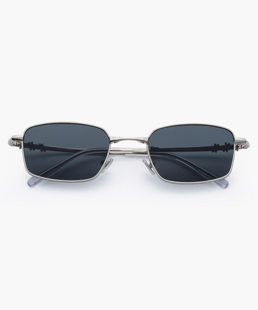 Likkeullou Rc Stainless Steel Amon F Folder Sunglasses Black