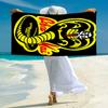 Cobra Kai Fashion Beach Towel: Ideal for Summer Adventures Soft, absorbent and quick drying suitable for swimming and bathing