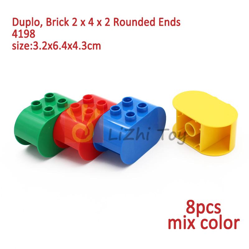 MOC Big Size Building Blocks Bricks Slope Windows Door Car Flower Plant Thick Large Bulk Part Compatible Kid Creative Gift Toys