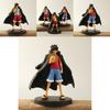 One Piece Luffy Pvc Figurine With Cloak Anime Gift For Collectors