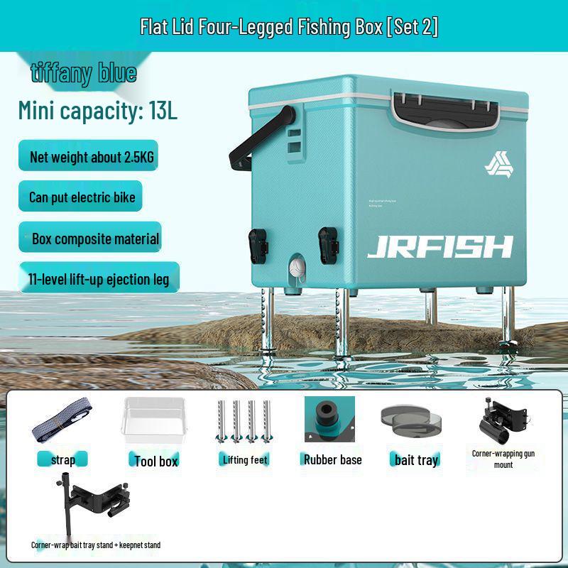 2025 Ultralight 13L Mini Fishing Box with Feet - Cooler and Seat Combo