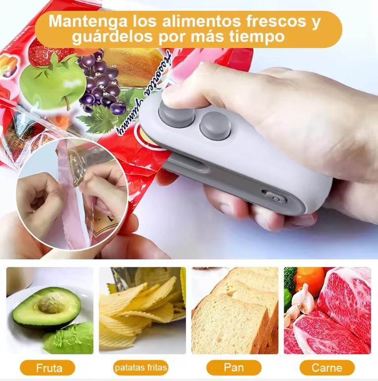 Xiaomi Mini Heat Bag Sealing Food Packaging Heat Sealer Machine Package Sealer Bags Plastic Food Sealer Clip Bag Handheld Sealer