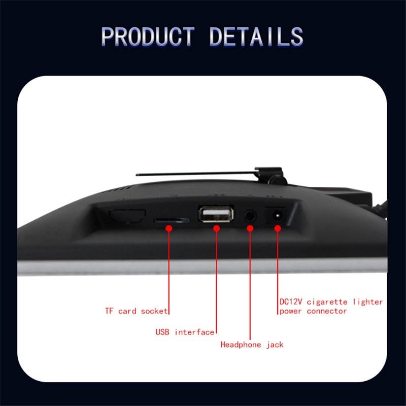 12V 10.1 Inches Car Headrest Monitor Auto Multimedia MP4 MP5 Video Player TFT HD LCD Display Touch Screen bluetooth/USB/FM