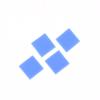 100Pcs Thermal Pad Insulating Silicone High Temperature Resistance Pads Motherboard Cpu Ic Gpu Repair Pre-Cut Thermal Pads