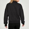 Women's Casual Loose Fit Long Sleeve Sweatshirt with Half Button Placket for Fall Winter