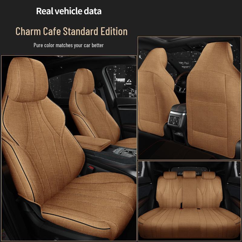 BYD Song PLUS Full Coverage Linen Seat Cushion for Five-Seater