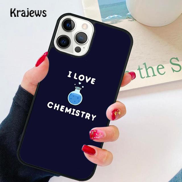 Biology and Chemistry Soft Phone Case For iPhone 17 Air 16 15 14 Max Plus 11 12 13 Pro Max Phone Cover Coque Fundas