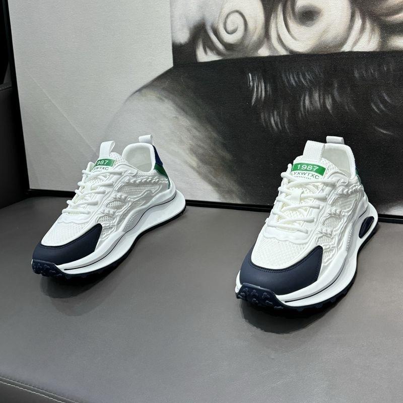 Fashion Men's Mesh Sneakers Breathable Lightweight Running Shoes Outdoor Comfortable Lace-up Gym Jogging Shoes for Men Zapatillas Hombre