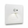 LED Stair Light Fixture White 230V Aluminum Motion and Twilight Sensor 4500K