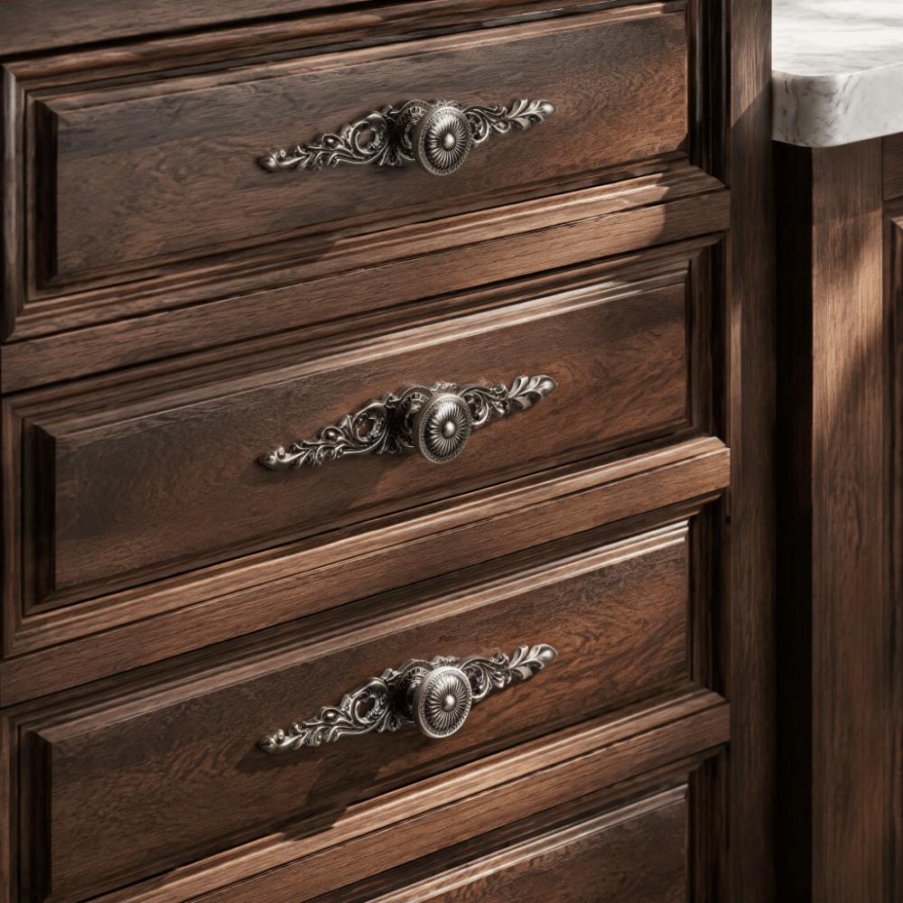 Zinc Alloy Drawer Pulls Bronze Finish Furniture Handles Hardware  Furniture Accessories