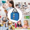 Asamike Lunch Bag, Insulated Lunch Bag, Cute Super Mario Design, Stylish Large Capacity Lunch Box, Insulated Lunch Bag with Pockets, Food Storage, Ins