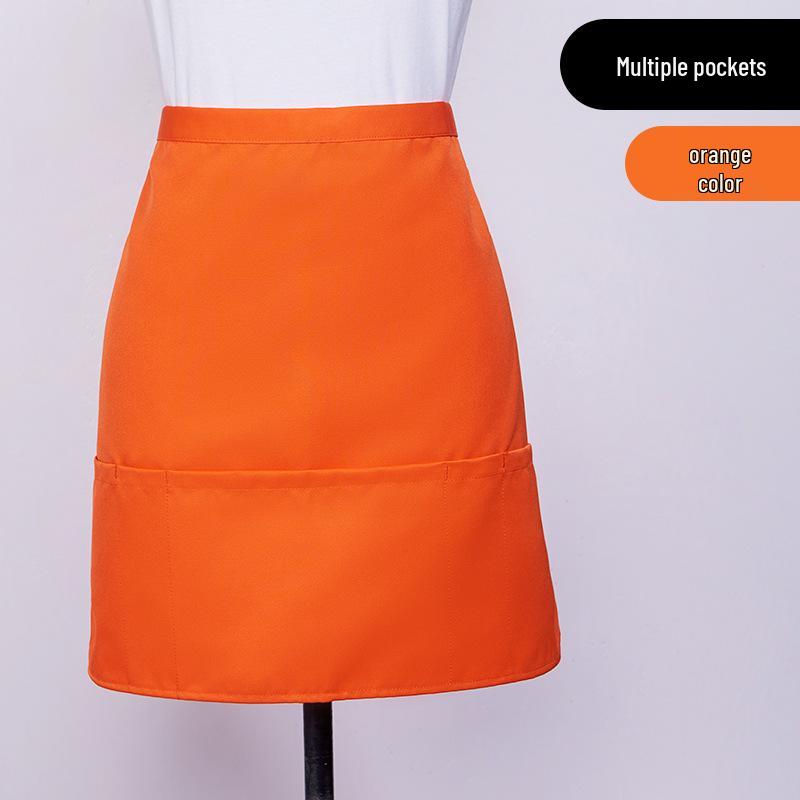 Multi-Color Anti-Stain Waist Apron for Waiters and Kitchen Staff