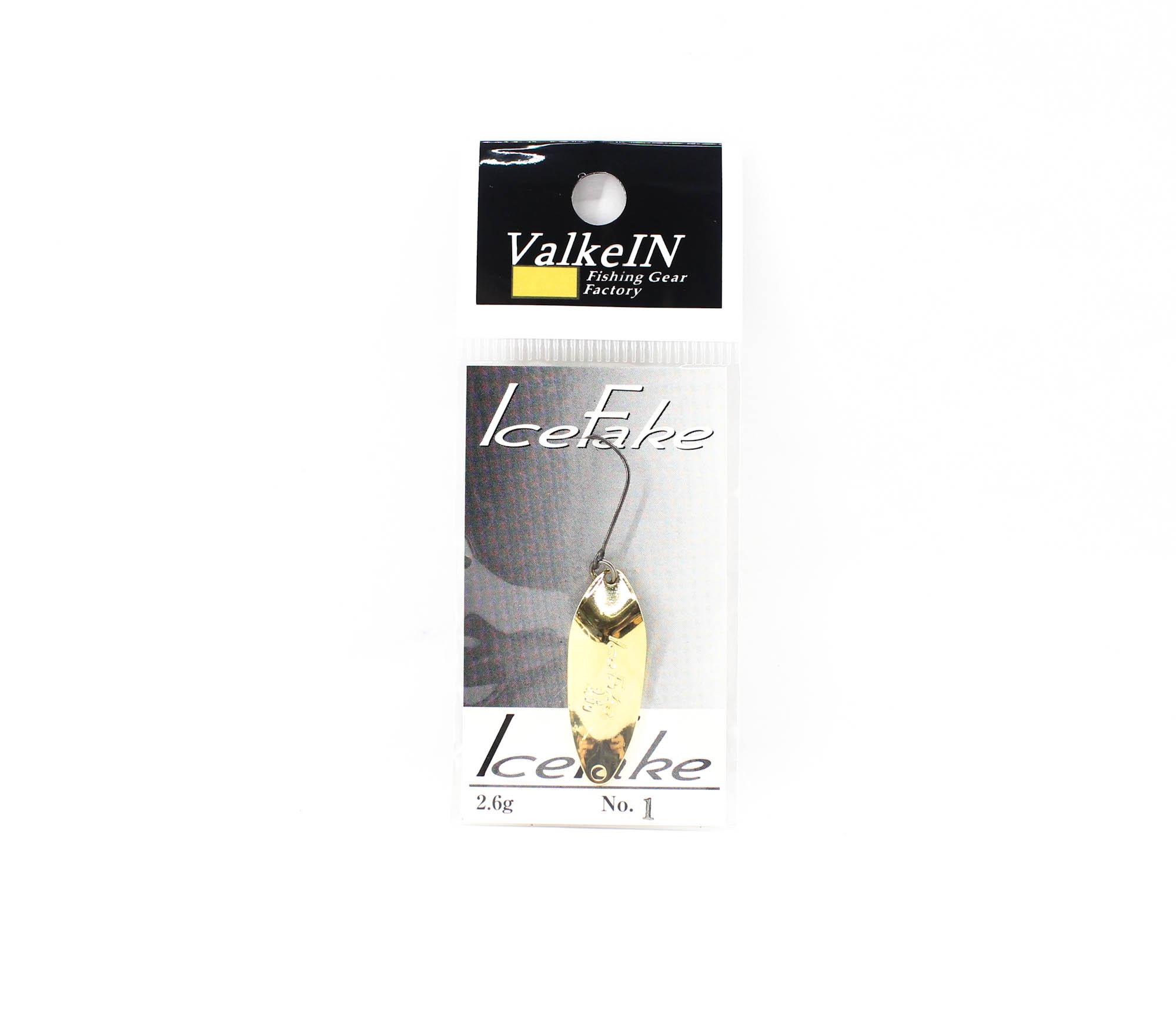 

Тонуча приманка Valkein Spoon Ice Fake 2,6 грам №1 (5609)