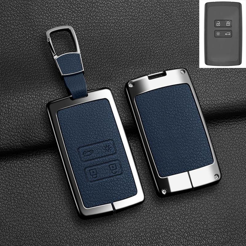 

Interior Mouldings Car Alloy Leather Key Case Cover For Renault Koleos Kadjar Captur Megane Talisman Espace Clio Zoe Scenic 4 Ar