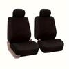 Universal 9-Piece Flat Style Car Seat Cover Set for Five Seats