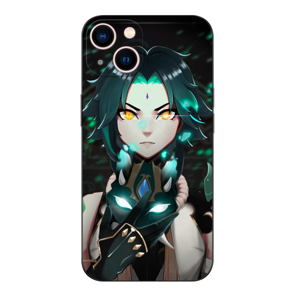Schwarze TPU-Hülle für Motorola Moto G52 G42 G60 4G G60S G71 G9 Play Plus Power One 5G Ace Impact Xiao Genshin