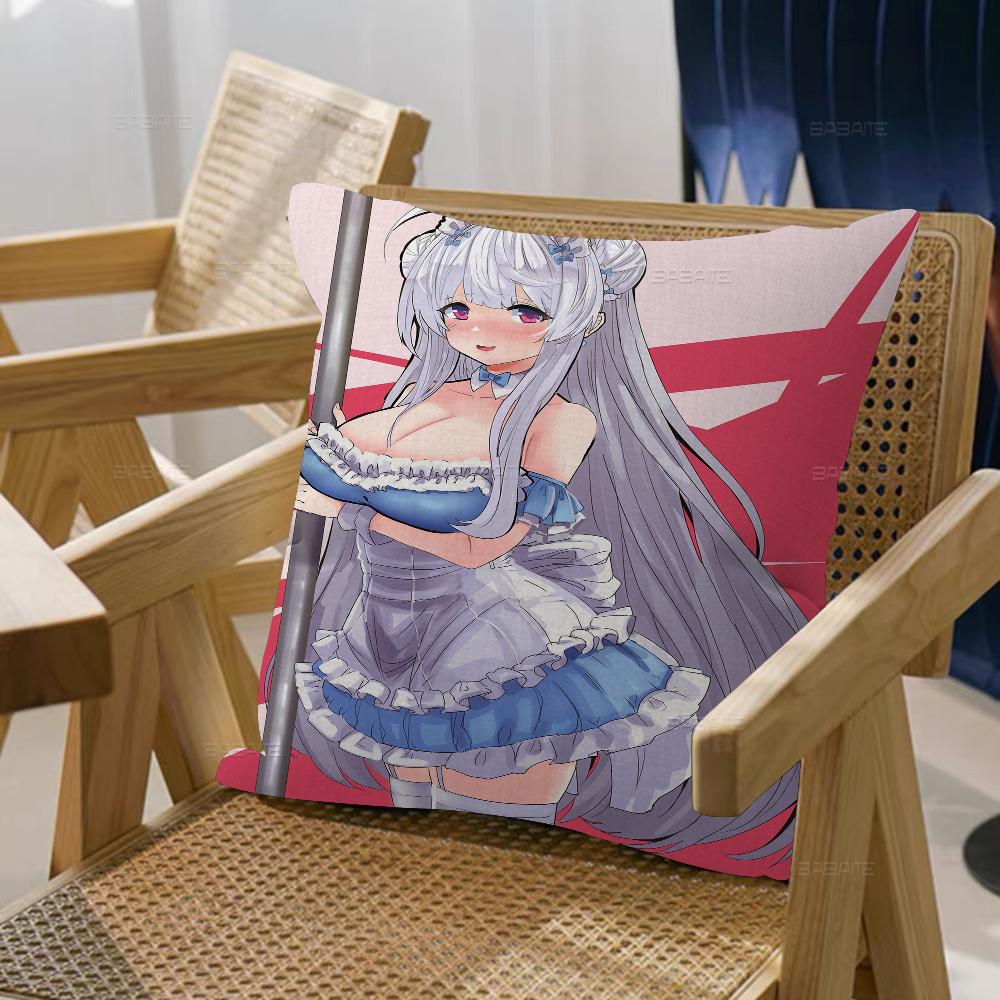 Anime Azur Lane Girl Pillow Anime Pillow Sofa Bed Head Pillow Cover Cushion Cover 45x45 Cm Fashion