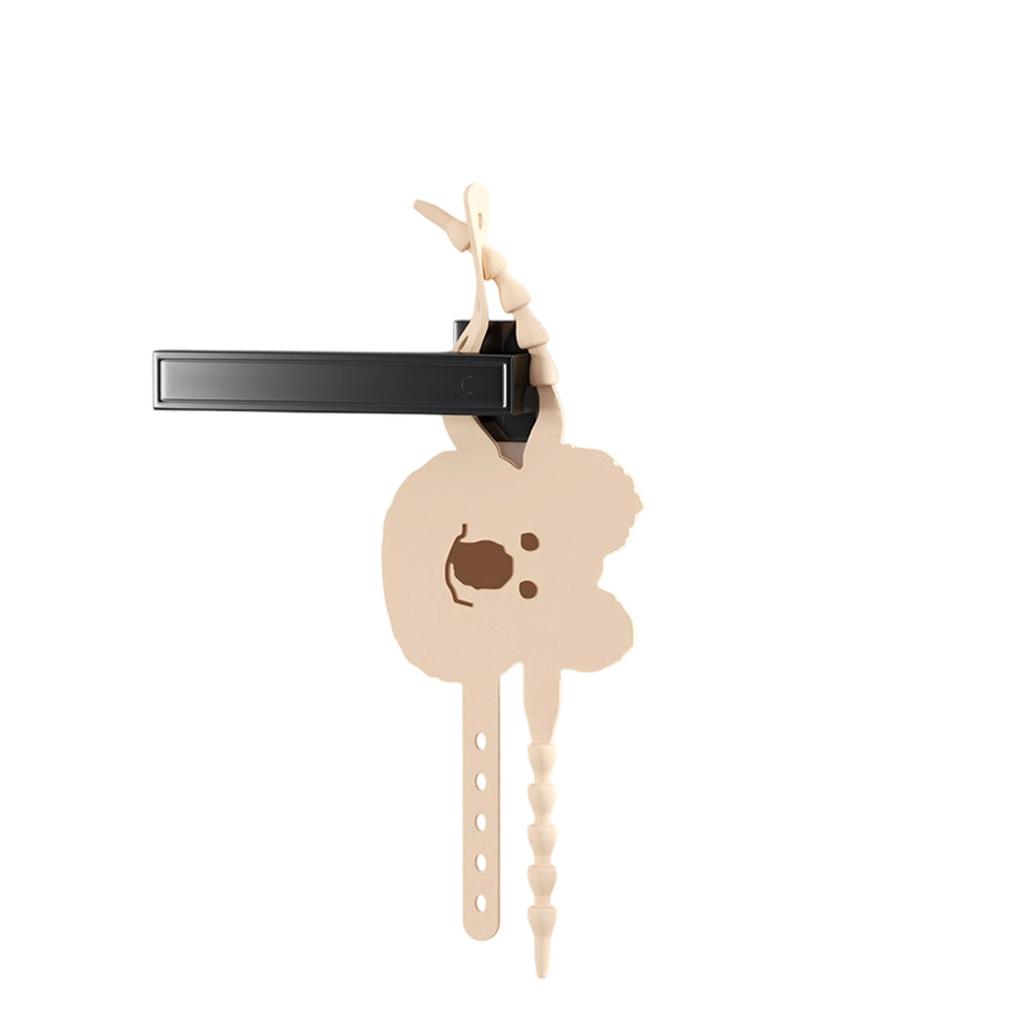 Silikon Tyst Dörrmatta Stängningsbuffert Låshylsa för Tystnad, Klämhandlås, Kollisionsskydd för Dörrklämma