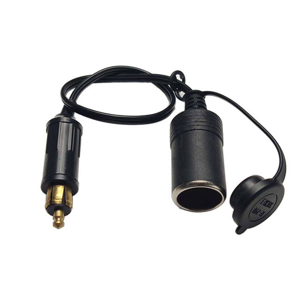 Din Hella Male Plug Powerlet Plug European Type 12V Cigarette Lighter Adapter Connector Fits For BMW Motorcycles V3X3