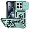 Applicable to Xiaomi 15TPro military window mobile phone case Xiaomi 14TPro bracket POCO C75 protective case
