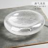 Double Glass Plate Creative Sushi Dessert Plate Restaurant Food Decoration Main Dish Nordic Style Home Kitchen Plate Tableware