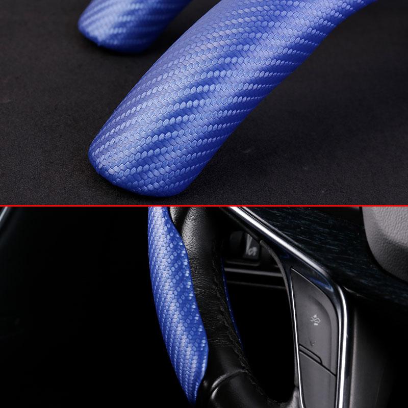 GLC GLB Carbon Fiber Car Steering Wheel Cover Interior Accessories For Mercedes Benz AMG GLE GLS CLS GLC CLA GLA GLK ML C197 R2