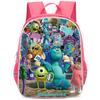 Monsters, Inc School Bag High Definition Printing Casual Lightweight Backpack