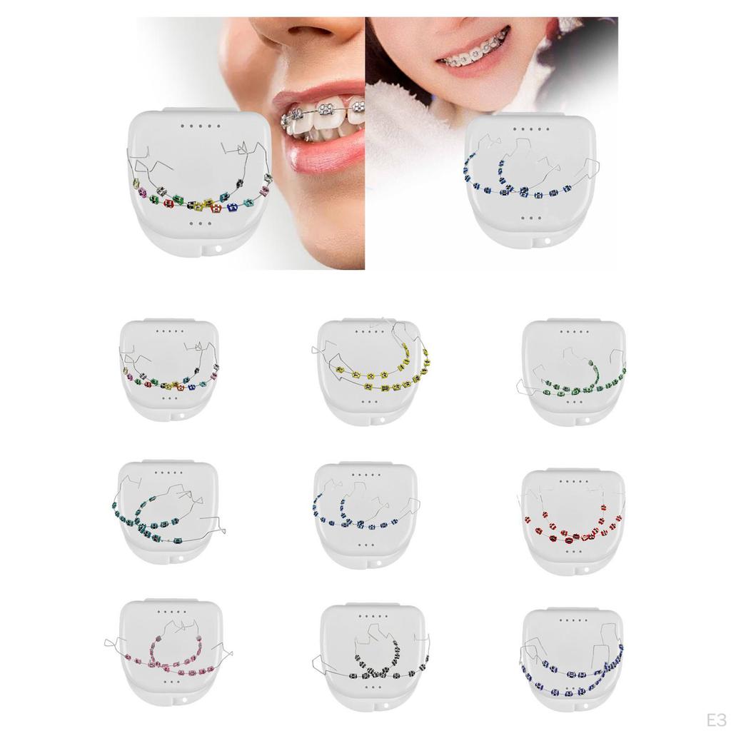 Temporary Tooth Decoration Decorative with Metal Wires Gift for Family