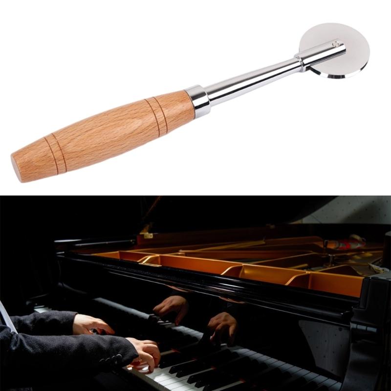 Professional Piano String Stretcher Tool String Changing Tool with Hardwood Handle Piano Tuning Maintenance Tool