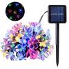 Waterproof LED Solar Cherry Blossom Fairy String Lights for Outdoor Christmas Decor