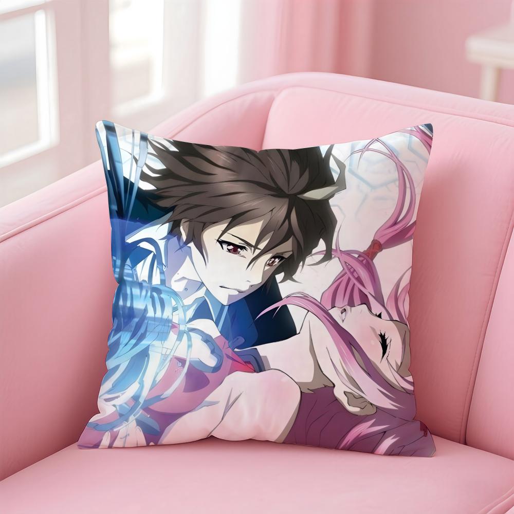 GGuilty CCrown Cushion Cover Pillow Case Soft Friendly Fabric Concealed Zipper