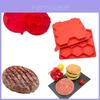 Premium Silicone Hamburger Patty Maker With Eight Cavity Design For Perfect Patties