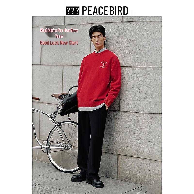 Peacebird Men's Fashion Casual Knit Sweater