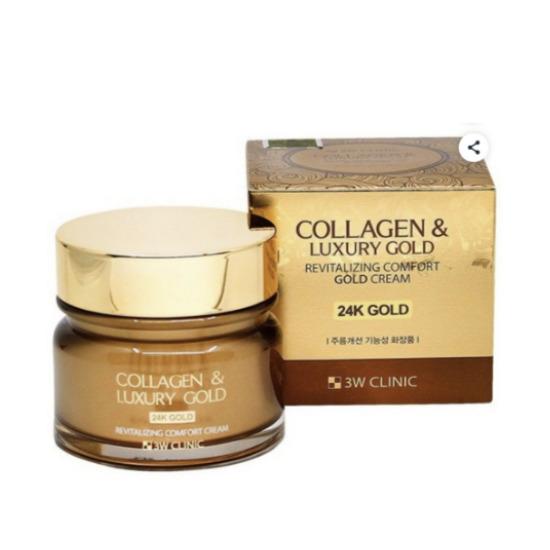 3W CLINIC Collagen Luxury Gold Cream Firming Radiance Care 100ml