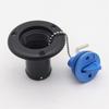 Marine Deck Water Filler Fitting Cover Hatch Inlet w/ Tether Cap For Boat Yacht