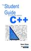 Bok The Student Guide To Computer Science C++