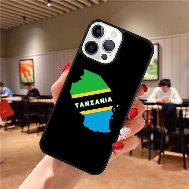 Tanzania Flag Coat Of Arms phone Case For iPhone 17 Air 16 15 14 Plus apple 16 11 12 13 Pro Max coque