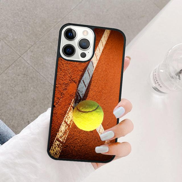 Tennis Ball Sport Phone Case Cover For iPhone 17 Air 15 16 14 13 12 Pro Max 11 Pro Max Plus Coque Shell