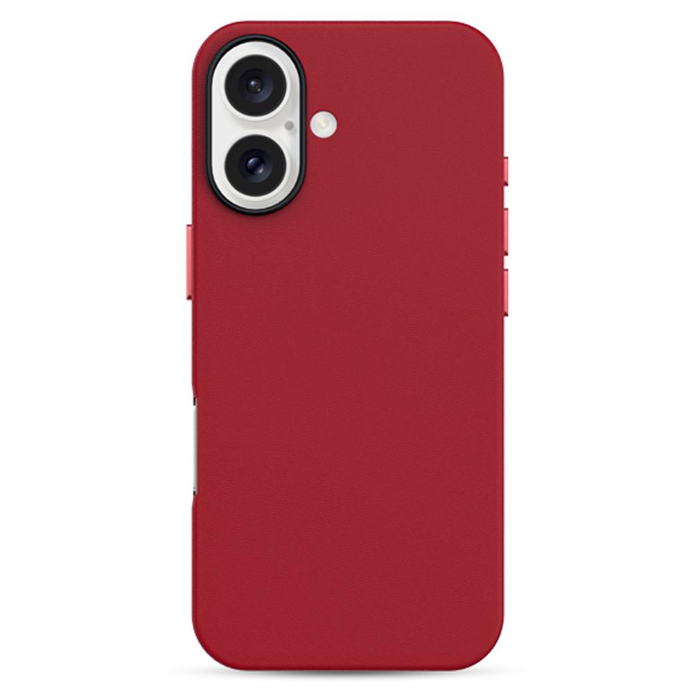 

KZDOO For iPhone 16 Plus Case Compatible with MagSafe PU+PC Shockproof Phone Cover G