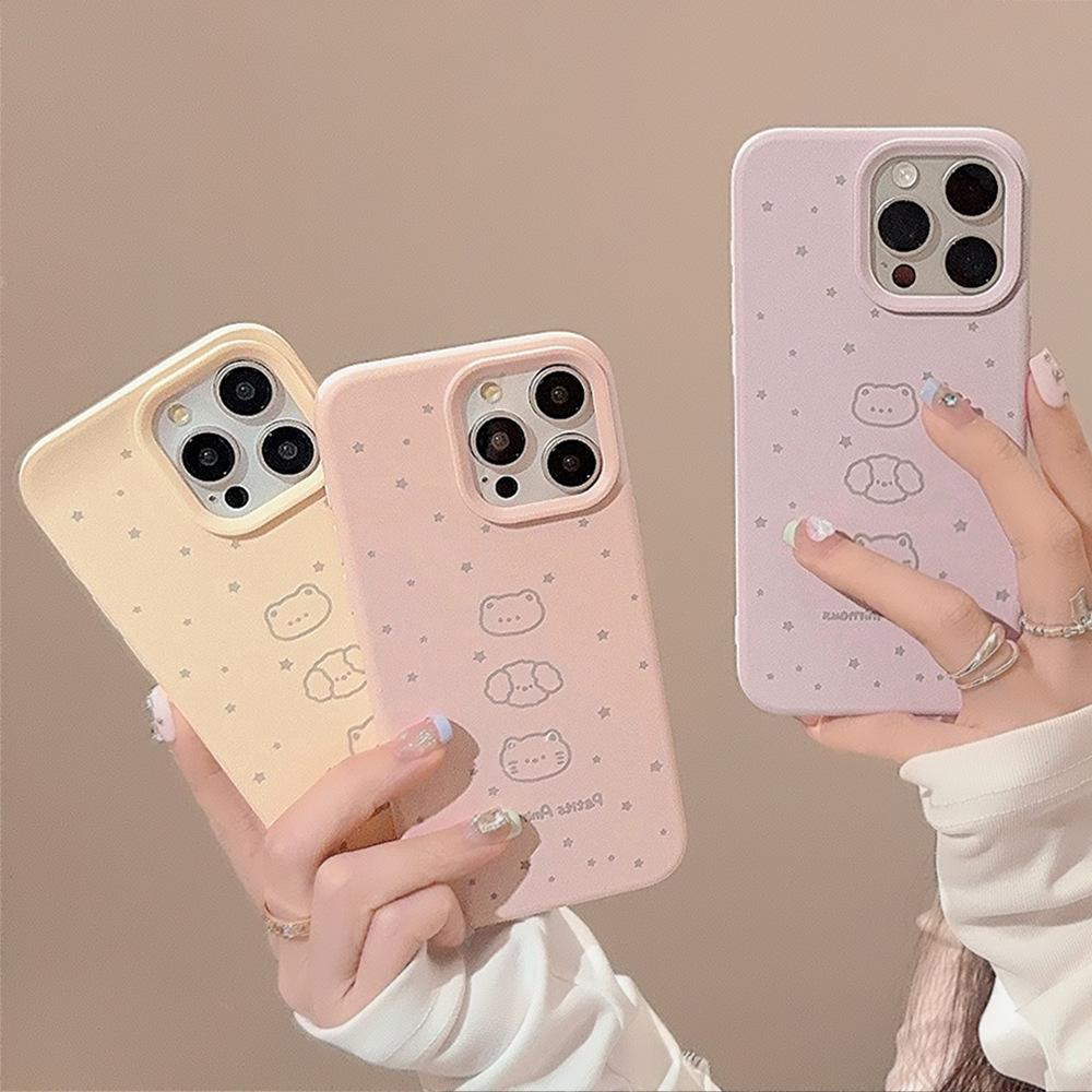 Stars and Animals Iphone17 IPhone 16 Cute Cute Pet Ins Style 13 Suitable for 15pro Max Soft