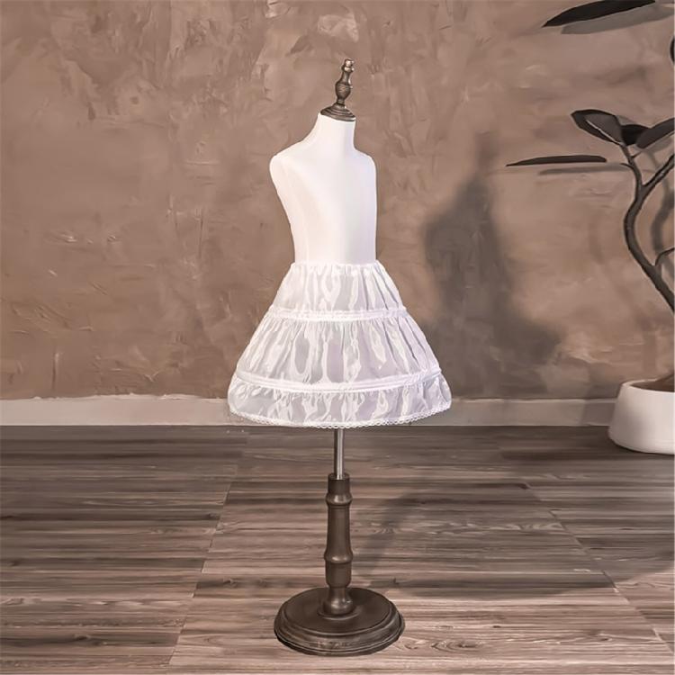 White Crinoline 35cm Childrens Petticoat Designed For Special Occasion And Stage Costumes