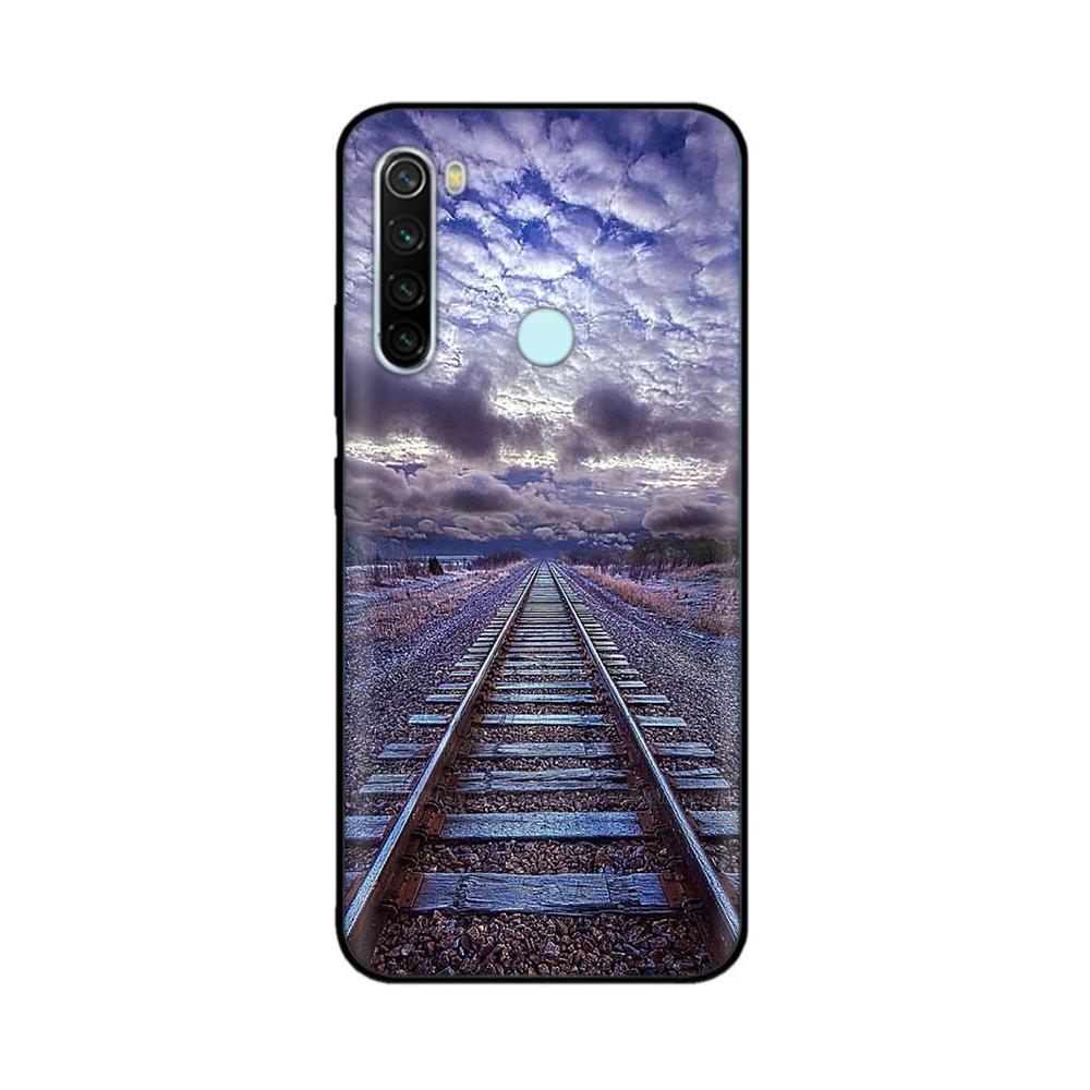 Per Xiaomi Redmi Note 8T Custodia Fantasia Protezione Completa Morbido Silicone Liquido Cover Cartone Animato per Redmi Note 8T Note8T Guscio Fundas