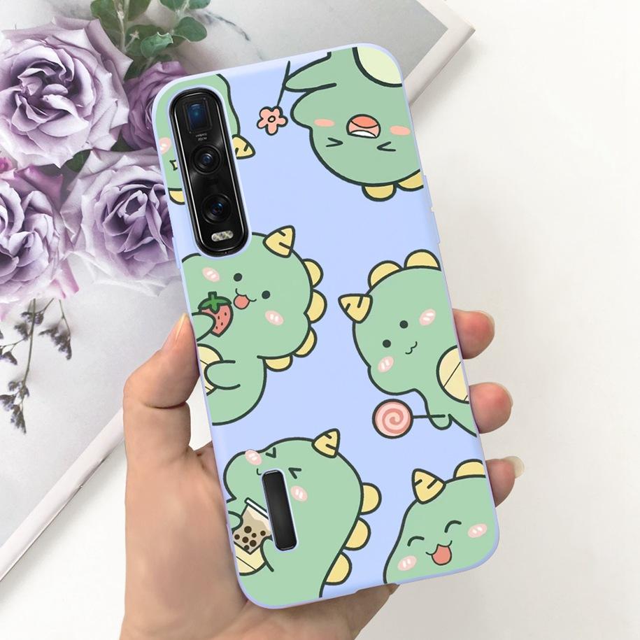 For OPPO Find X2 Pro Case Find X2 X 2 Pro CPH2025 Fashion Flower Silicone Cover Phone Cases For OPPO Find X2 Lite Neo X2Neo Capa