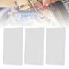 3Pcs Upper Top Screen Lens Replacement Plastic Cover for 2DS Handheld Game Console LCD Screen Parts Accessories