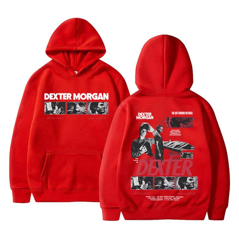 TV Play Dexter Morgan The Bay Harbour Butcher Hoodie Men Women Casual Oversized Sweatshirt Men's Fashion Vintage Hooded Pullover