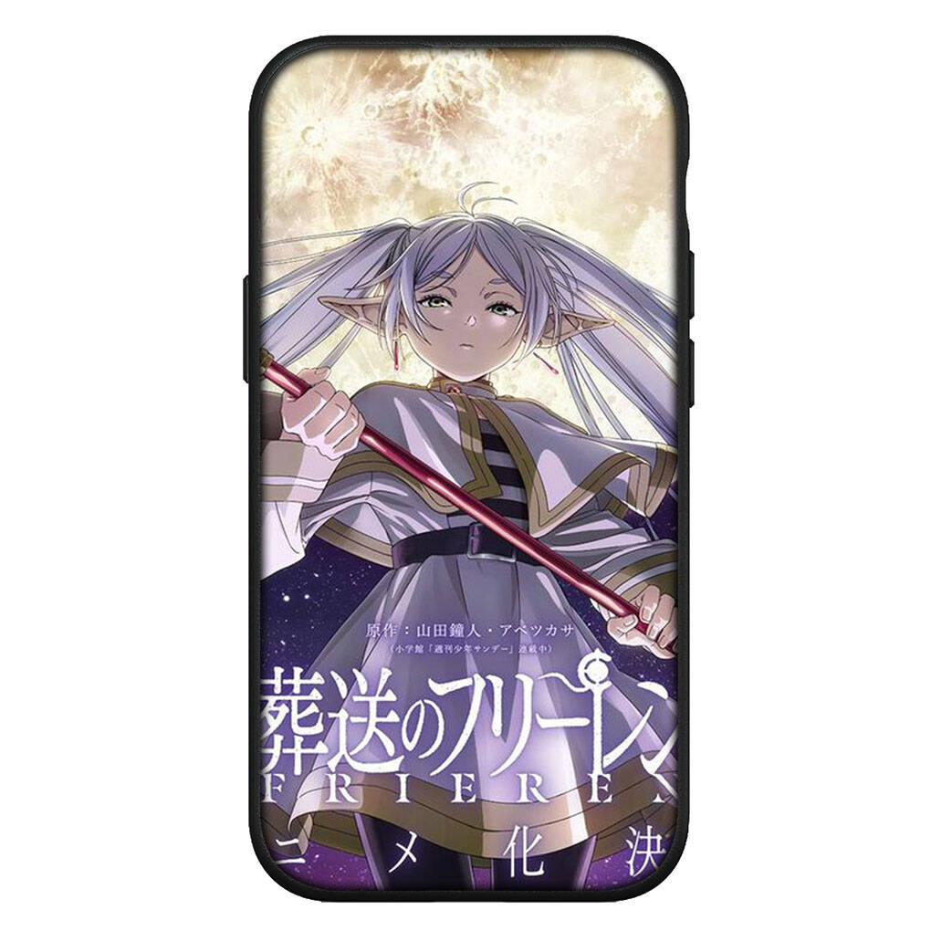 Cover for iPhone 17 16 15 Xiaomi Poco Redmi Note 14 13 12 11 Pro 16e Samsung Galaxy S25 S24 S23 OPPO Huawei Cartoon Frieren Beyond Journey's End Case
