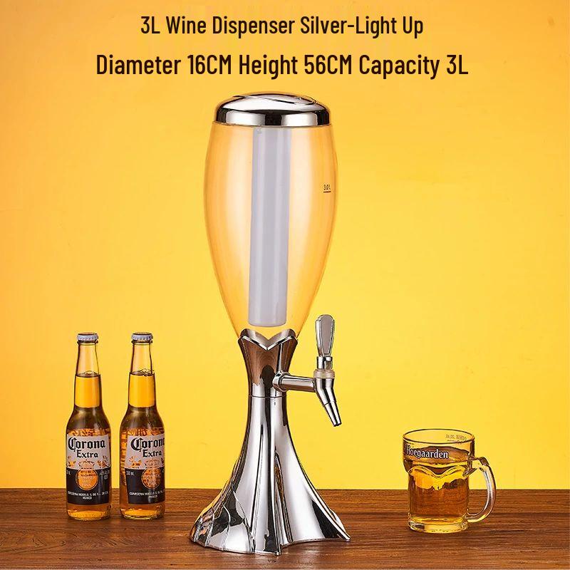 Yilimeng Luminous Beverage Dispenser Tower