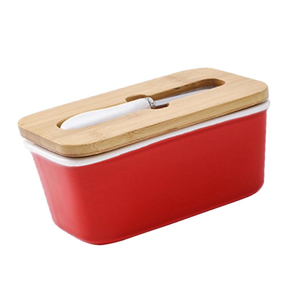 Butter Dish Container Kitchen Accessory Cheese Keeper Storage Box for Household
