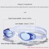 Swimming Goggle HD Silicone Waterproof and Anti-fog Women Men's Diving Equipment Small Frame Adult Swimming Glasses